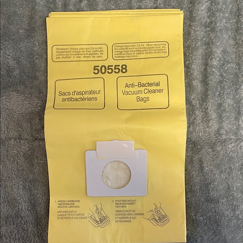 Anti-Bacterial Vacuum Cleaner Bags